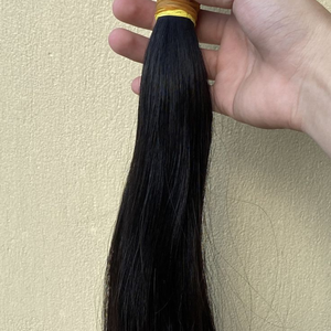 Cheveux indiens Remy de qualité supérieure, doux, ondulés/bouclés, double trame, toutes les couleurs, teignables, prêts pour la permanente, 100% non traités - Product Image 6