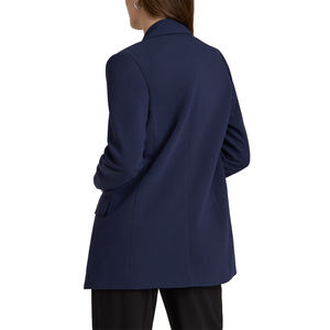 Affaires décontracté bureau unisexe porter femmes Blazer femmes bleu marine surdimensionné simple bouton Blazer 2026 - Product Image 3