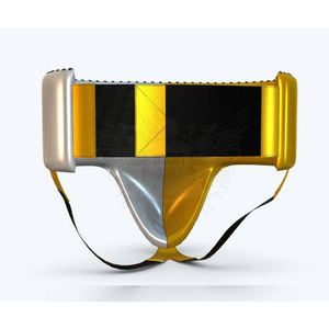 Protector de ingle 2025 Material de cuero de alta calidad Acolchado de gel Forro antiolor Entrenamiento DE BOXEO - Product Image 3