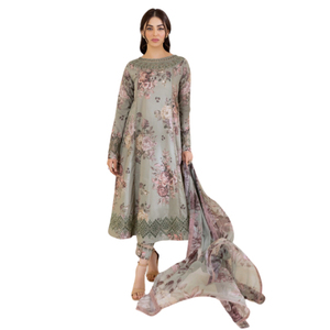 Nouveau Style femmes robe 100% lin Floral solide motif dentelle bouton fermeture éclair Machine broderie décorations robe lavable - Product Image 1
