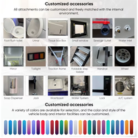 Fabricants de toilettes mobiles de luxe, remorques sanitaires portables, toilettes extérieures portables