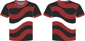 Nuevo diseño Casual hombres 100% poliéster sólido sublimación frente camisetas verano desgaste transpirable ecológico antiarrugas rápido - Product Image 5