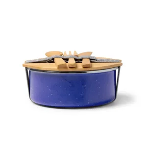 Portapranzo Personalizzato in Ceramica e Bambù con Accessori a Forma di Peperoni - Product Image 2