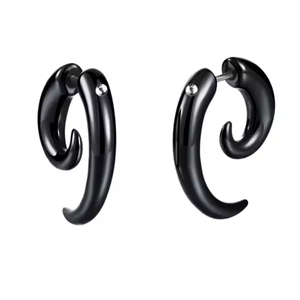 ต่างหูทำจากเขาเขาควายต่างหูเขาเครื่องประดับที่มีสไตล์ธรรมชาติปรับแต่งโดยงานฝีมือเสี้ยว - Product Image 3