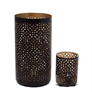 เชิงเทียนหรูหราเชิงเทียนแกะสลักดอกไม้ชิ้นกลางที่วางเทียน - Product Image 3