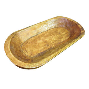 Color natural hecho a mano para utensilios de mesa, vajilla, hogar y restaurantes, cuenco de madera, fabricación de pan, cuenco de masa de madera - Product Image 5