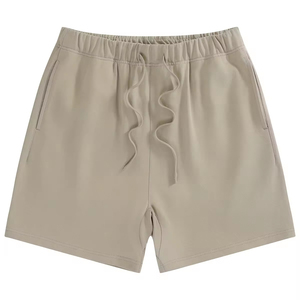 กางเกงขาสั้นผ้าเฟรนช์เทอร์รี่ทรงโอเวอร์ไซส์สำหรับผู้ชาย สไตล์สตรีทแวร์ ผ้าฝ้าย 100% หนานุ่ม เหมาะสำหรับวิ่งและออกกำลังกาย ขายส่งออนไลน์ - Product Image 2