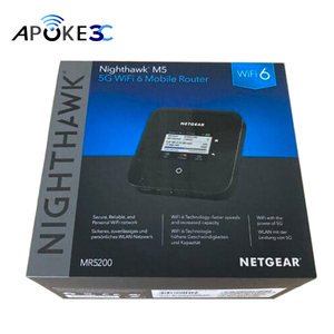 Разблокированный мобильный роутер NETGEAR Wi-Fi 6 MR5200 M5 5G cpe 4G, с сенсорным экраном, M1 M2 ZTE MU5002 MU5001, фрезерный роутер с Wi-Fi