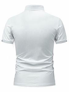 Diseño Personalizado de Camiseta Polo de Manga Corta para Hombre, Camiseta Polo de Poliéster, Camiseta Polo de Golf para Hombre, Ajuste Casual y Transpirable - Product Image 2