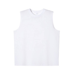 Débardeurs respirants Débardeur uni sans manches à séchage rapide Impression personnalisée Disponible Débardeurs OEM - Product Image 2