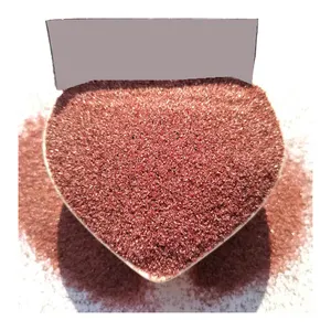 Pink Alluvial Garnet sand 30-60 mesh 60 mesh 80 mesh for sandblasting or water jet cutting