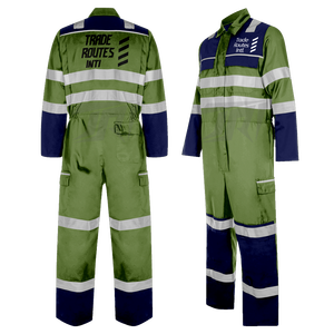 ชุดคอลูกเรือแบบติดกระดุมเสื้อทำจากโพลีเอสเตอร์สะท้อนแสงสำหรับงานอุตสาหกรรมโลโก้แบบออกแบบได้ตามต้องการ - Product Image 5