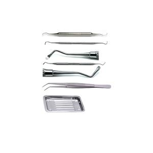 Kit chirurgical dentaire manuel réutilisable de qualité allemande, 9 pièces, certifié CE, ensemble d'instruments - Product Image 4