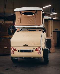 Remorque de camping-car en aluminium en forme de larme tout-terrain. - Product Image 3