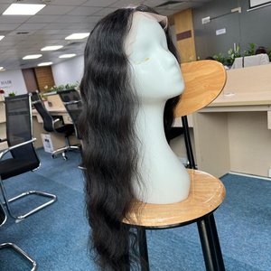 Venta al por mayor Super doble dibujado crudo vietnamita proveedor pelucas de cabello humano frontales-Virgen Remy estilo de la onda del pelo para las ventas - Product Image 1