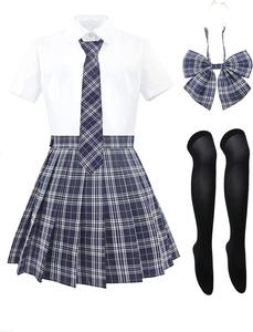 Camisa Escolar Blanca Personalizada para Niñas, Manga Corta y Cuello Fusionado, Suministro de Fábrica para Uniforme Escolar Femenino - Product Image 3