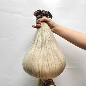 Best Choice Bone Straight Flat Tip Muchos colores Extensiones de cabello humano de alta calidad con una longitud de 8-32 pulgadas - Product Image 4