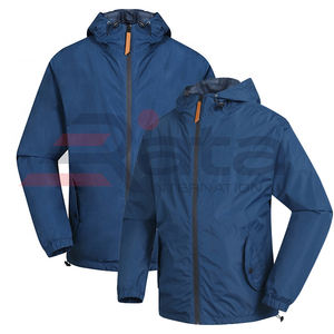 Chaqueta con Capucha de Lona Suave, 100% Poliéster, Transpirable, Resistente al Viento, Ecológica, Talla Grande, para Hombre, Invierno, Impermeable, de Secado Rápido - Product Image 6