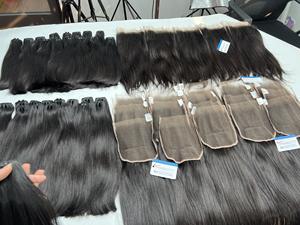 วิกผมแบบมัดผมจากเวียดนามแบบดิบผมปิดแบบ HD - Product Image 6