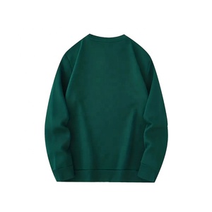 Sudadera Personalizada para Hombre, Cuello Redondo, Color Verde, Estampado de Zombie con Globo Rojo, Estilo Casual, Corte Regular, para Otoño - Product Image 2