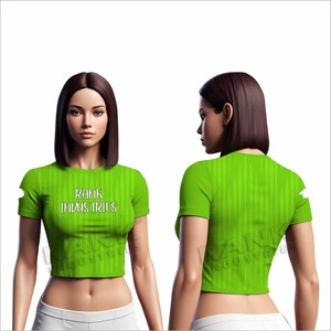 T-shirts courts à manches courtes pour femmes, vêtements de mode, utilisation en extérieur, fabriqués par le meilleur fabricant - Product Image 3