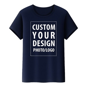 เสื้อยืดลำลองสำหรับผู้ชายฤดูร้อน2023ระบายอากาศได้ดีเสื้อแขนสั้นพิมพ์ภาพปรับแต่งได้ - Product Image 1