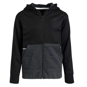 Pull-over à capuche brodé personnalisé de haute qualité à manches longues, couleur complète de la mode, sweat à capuche en coton éponge pour l'extérieur - Product Image 1