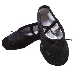 Chaussons de danse professionnels en toile, légers, à semelle fendue, pour la gymnastique, le yoga et l'entraînement de danse, pour les commandes en gros - Product Image 3