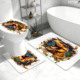 Custom Printed <b>Mat</b> <b>Bathroom</b> Rug <b>Set</b> for <b>Bathroom</b> Non-Slip Shower Curtain Bath <b>Mat</b> - Product Image 1