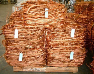 <b>Copper</b> Wire Scrap - CopperWire Scrap 99.99% High Purity <b>copper</b> wire scrap 20ft container supplier reliable <b>copper</b> scrap supplier - Product Image 2