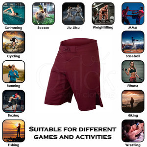 Pantalones cortos de MMA ligeros hechos a medida, la mejor ropa de calle de tela para artes marciales, venta en línea - Product Image 6