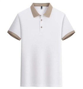 T-shirt de sport athlétique pour homme en polyester/coton à séchage rapide, motif uni, vêtements de sport personnalisés, tricoté, vente en gros - Product Image 2