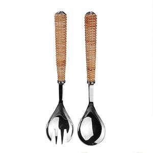 Fourchette à fruits à manche en pointillé blanc la plus vendue en acier inoxydable unique avec finition PVD fabriquée en Inde - Product Image 3