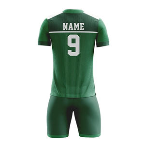 Vêtements de sport, uniformes de football personnalisés les plus vendus, unisexes, prix d'usine, logo personnalisé, uniforme de football 100% polyester respirant - Product Image 6