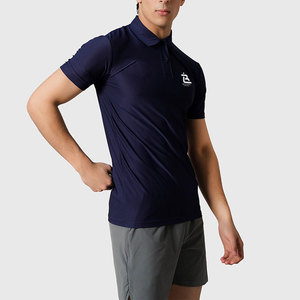 เสื้อโปโลออกกำลังกายทรงพอดีตัว ผ้าสัมผัสนุ่ม ทรงสปอร์ต คุณภาพสูง - Product Image 2