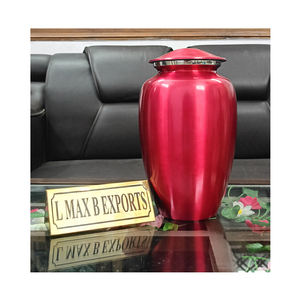 <b>Funeral</b> <b>Supplies</b> High Quality Top Selling Adult Cremation Aluminium Urns for Human Ashes From Trusted Manufacturer - Product Image 1