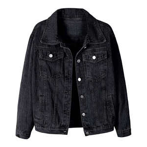 Top Quality Customized Vintage Style Men Button Up Ripped <b>Denim</b> <b>Jacket</b> Professional Manufacture Distressed Jeans <b>Jacket</b> For Men - Product Image 1