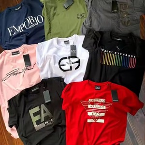 Liquidación de Lote de Ropa de Hombre de Bangladés Camisetas de Algodón de Uso Casual Disponibles en Varias Tallas para Primavera y Verano - Product Image 1