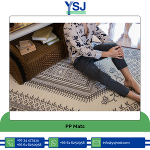 Resistente a la corrosión impermeable mejor calidad 100% plástico reciclado polipropileno tejido alfombras al aire libre para la playa - Product Image 6