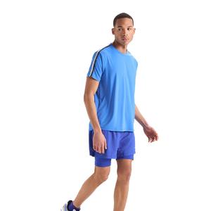 Pantalones Cortos Deportivos para Hombre, de Secado Rápido, Antiarrugas, Transpirables, de Doble Capa, para Gimnasio y Entrenamiento, 100% Poliéster, Servicio OEM - Product Image 4