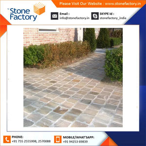 หินขัดผิวธรรมชาติขนาดและความหนาทำจากหินทรายจากผู้ผลิตมิ้นท์หินกรวดออกแบบได้ตามต้องการ - Product Image 2