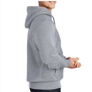 Vente en gros de sweats à capuche personnalisés en peluche de couleur unie, sweats à capuche unisexes personnalisés avec broderie par sublimation impression 3d vêtements de sport pour hommes - Product Image 4