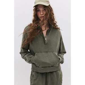 Sudadera de Algodón con Efecto Desgastado - Product Image 1