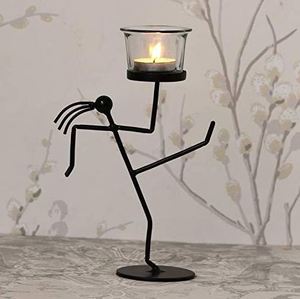 Colección Black Iron Sports, Portavelas para Decoración del Hogar y Oficina, Bodas, Fiestas, Eventos, Decorativos, en Grandes Cantidades - Product Image 6