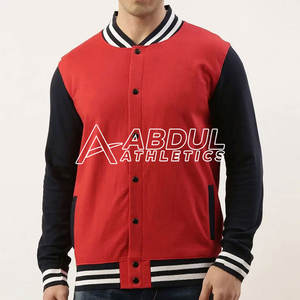 Mejor diseño hecho en Pakistán Hombres Letterman Chaqueta Calidad superior Logotipo personalizado Chaqueta de invierno - Product Image 1