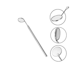 Kit d'examen dentaire manuel de base : Miroir, explorateur, pince, qualité économique, 3 pièces, certifié CE - Product Image 3