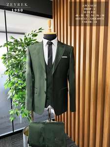Venta caliente de lujo élite elegante Vedding Suit nuevo producto elegante nuevo diseño Ultra Calidad Trajes de moda para hombres Primera clase - Product Image 3