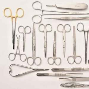 Juego de Cirugía General Veterinaria, Acero Inoxidable de Grado Quirúrgico, Manual, Autoclavable, Reutilizable, Kit de Herramientas de Cirugía Animal - Product Image 5