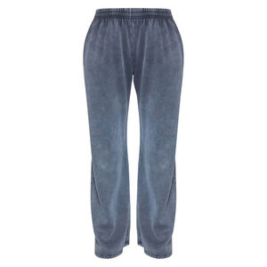 Pantalones Jogger Acampanados para Mujer, Lavado Ácido, 100% Algodón Orgánico, Marca Privada, Pantalones Jogger para Hombre con Lavado Ácido en Venta, Gran Venta 2026 - Product Image 5