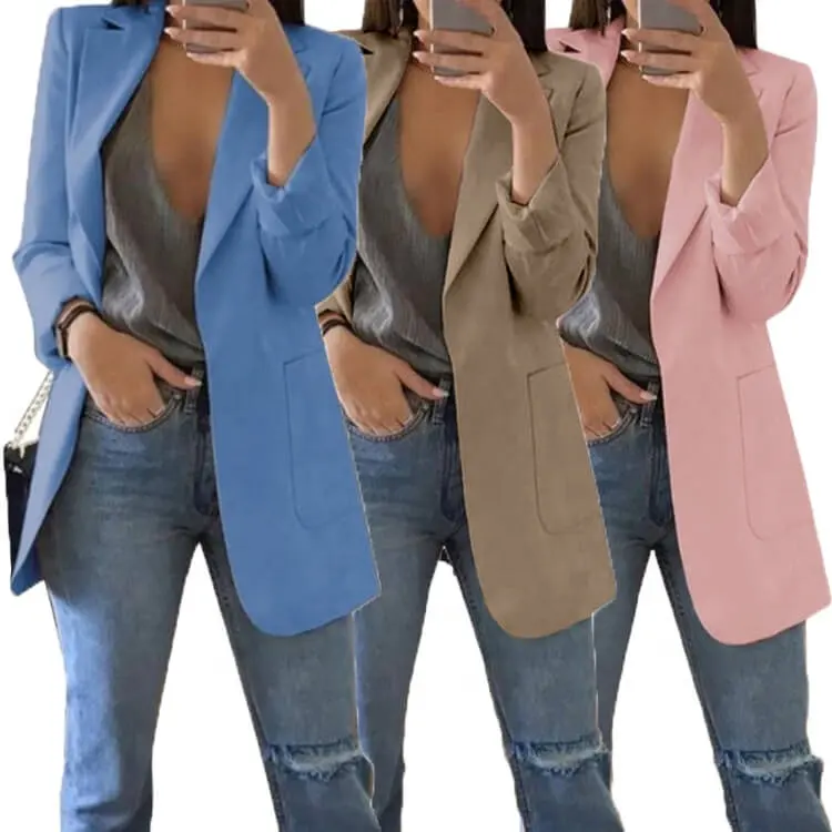 2022 Plus Size New Blazers Women Chic Blazer Office Female Lady Business Women Suits &Tuxedo Ladies Women Suits